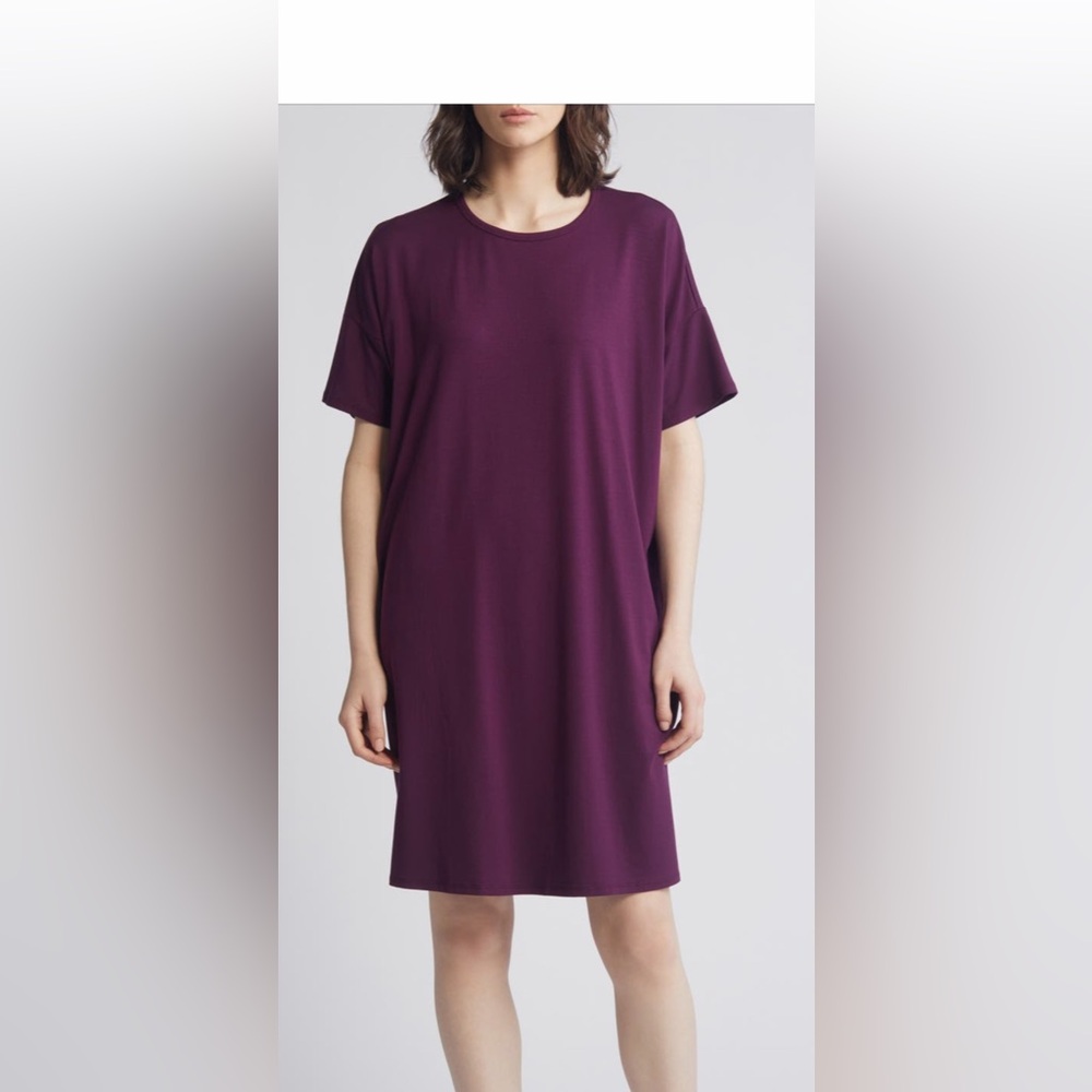 Eileen Fisher Purple Dress